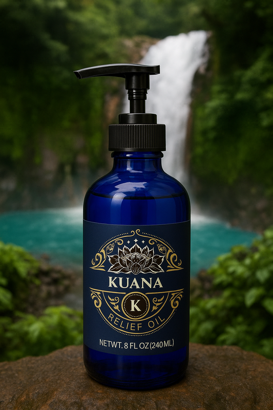 Kuana Muscle & Joint Relief Oil - 8 Ounce