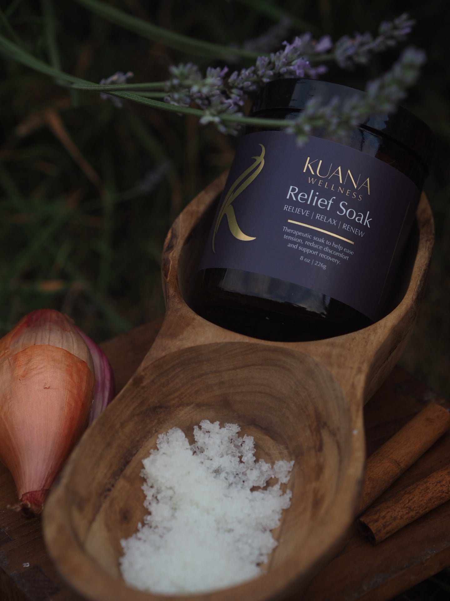 Kuana Relief Soak - 8 Ounce